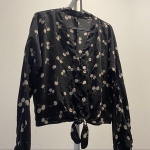 Rails silk blouse